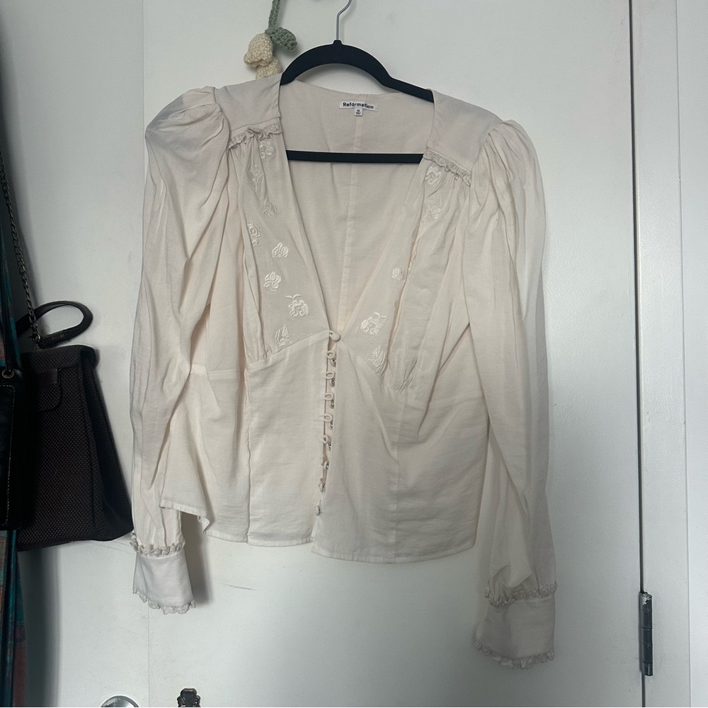 Reformation Blouse